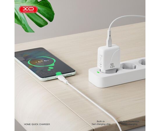 Зарядний пристрій XO USB-C PD20W (XO-QC41), зображення 2 Зарядний пристрій XO USB-C PD20W (XO-QC41), зображення 2