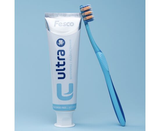 Зубная паста Fesco Ultra Whitening Отбеливание 100 мл (4820204701970), изображение 5 Зубная паста Fesco Ultra Whitening Отбеливание 100 мл (4820204701970), изображение 5