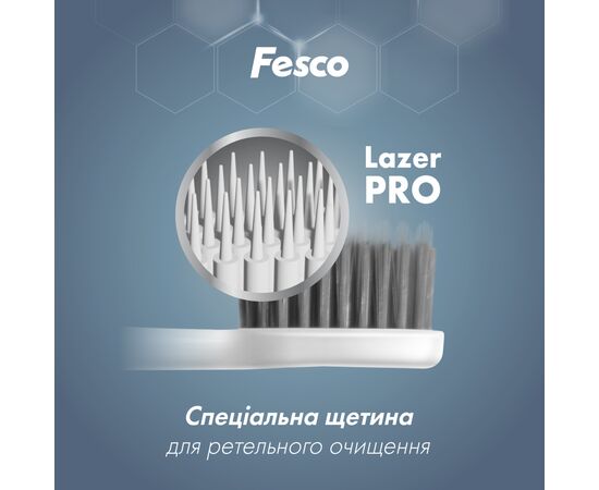 Зубная щетка Fesco Black & White Series Soft Белая с черной щетиной (4823098414131), изображение 2 Зубная щетка Fesco Black & White Series Soft Белая с черной щетиной (4823098414131), изображение 2