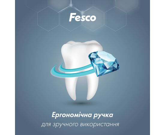 Зубная щетка Fesco Black & White Series Soft Белая с черной щетиной (4823098414131), изображение 5 Зубная щетка Fesco Black & White Series Soft Белая с черной щетиной (4823098414131), изображение 5