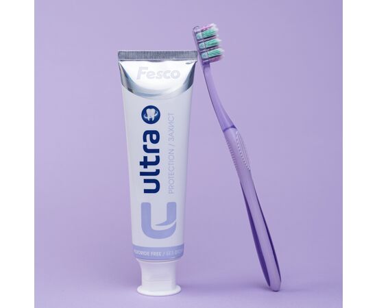 Зубная щетка Fesco Ultra Multi Brush Soft Фиолетовая (4820204702106), изображение 7 Зубная щетка Fesco Ultra Multi Brush Soft Фиолетовая (4820204702106), изображение 7