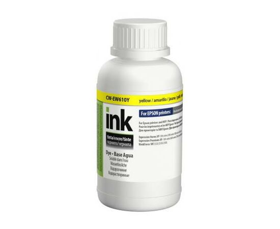 Чернила ColorWay Epson XP103/600 200 ml Yellow (CW-EW610Y02)