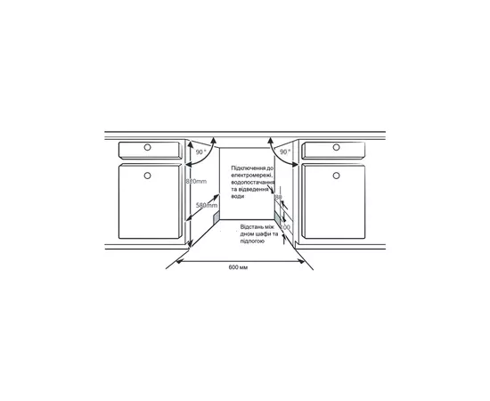 Посудомоечная машина Interline DWI 965 DSO WA Sliding Door, изображение 12 Посудомоечная машина Interline DWI 965 DSO WA Sliding Door, изображение 12