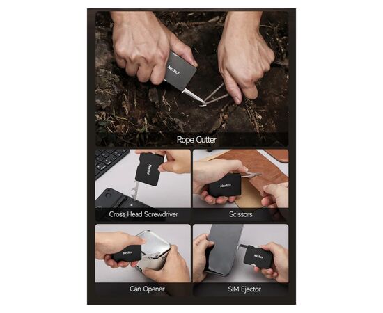 Мультитул NexTool Multi Functional Belt Tool P50 (NE20350), изображение 2 Мультитул NexTool Multi Functional Belt Tool P50 (NE20350), изображение 2