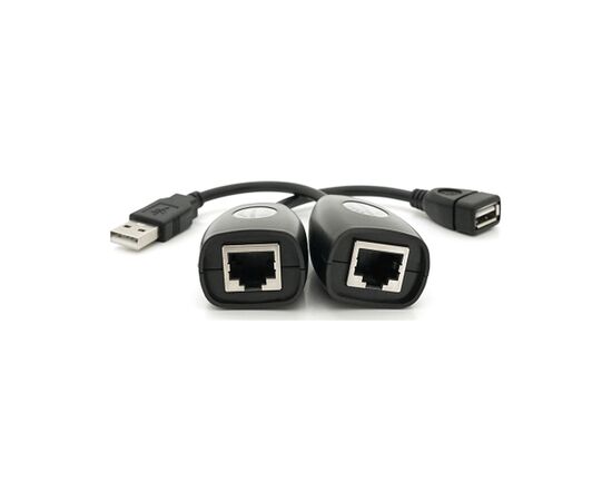 Адаптер Voltronic USB extender 50 m RJ-45 to USB AF (YT-EC USB-RJ-45/M+RJ-45), изображение 2 Адаптер Voltronic USB extender 50 m RJ-45 to USB AF (YT-EC USB-RJ-45/M+RJ-45), изображение 2