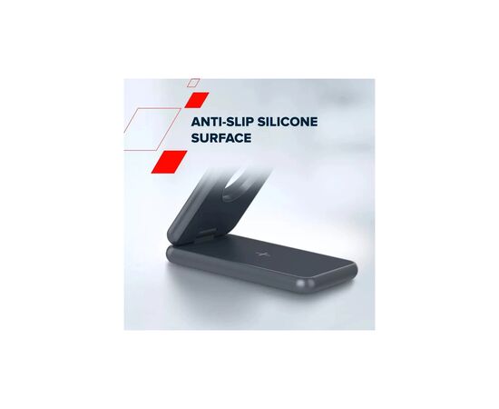 Зарядний пристрій Canyon Foldable wireless charger 15W 3in1 Metal (CNS-WCS309M), зображення 10 Зарядний пристрій Canyon Foldable wireless charger 15W 3in1 Metal (CNS-WCS309M), зображення 10