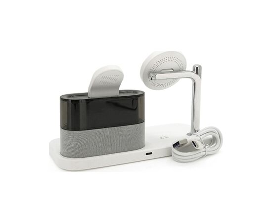 Зарядное устройство Voltronic 5-in-1 Wireless Charging Station Smartphone + Watch + Earbuds black (BZ/C-09), изображение 2 Зарядное устройство Voltronic 5-in-1 Wireless Charging Station Smartphone + Watch + Earbuds black (BZ/C-09), изображение 2