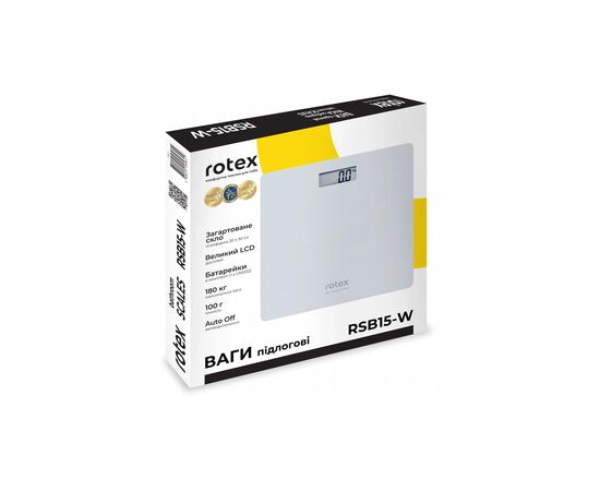 Весы напольные Rotex RSB15-W, изображение 5 Весы напольные Rotex RSB15-W, изображение 5