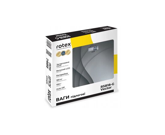 Весы напольные Rotex RSB18-G Vector, изображение 5 Весы напольные Rotex RSB18-G Vector, изображение 5