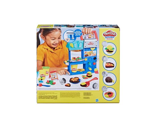 Набор для творчества Hasbro Play-Doh Kitchen Creations Ресторан шеф-кухаря (F8107), изображение 4 Набор для творчества Hasbro Play-Doh Kitchen Creations Ресторан шеф-кухаря (F8107), изображение 4
