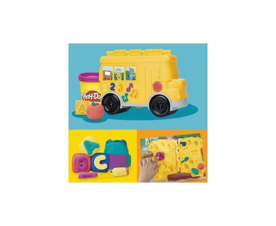 Набор для творчества Hasbro Play-Doh Веселий шкільний день (G1641), изображение 11 Набор для творчества Hasbro Play-Doh Веселий шкільний день (G1641), изображение 11
