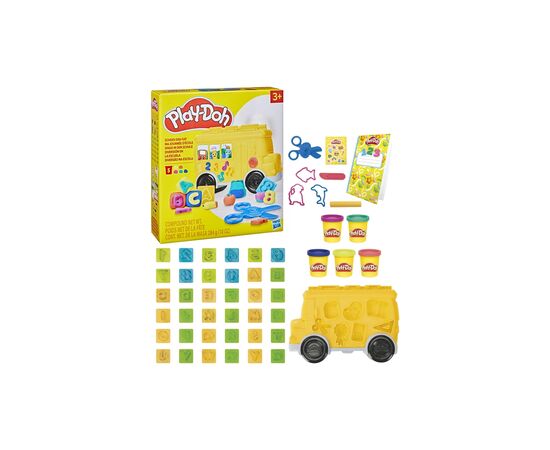 Набор для творчества Hasbro Play-Doh Веселий шкільний день (G1641), изображение 2 Набор для творчества Hasbro Play-Doh Веселий шкільний день (G1641), изображение 2