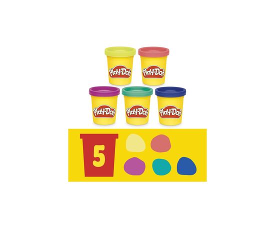 Набор для творчества Hasbro Play-Doh Веселий шкільний день (G1641), изображение 4 Набор для творчества Hasbro Play-Doh Веселий шкільний день (G1641), изображение 4