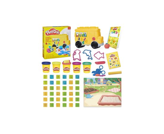 Набор для творчества Hasbro Play-Doh Веселий шкільний день (G1641), изображение 5 Набор для творчества Hasbro Play-Doh Веселий шкільний день (G1641), изображение 5