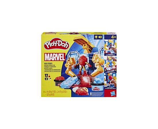 Набір для творчості Hasbro Play-Doh Marvel Айрон-Мен "Залізна людина" (G0035), зображення 8