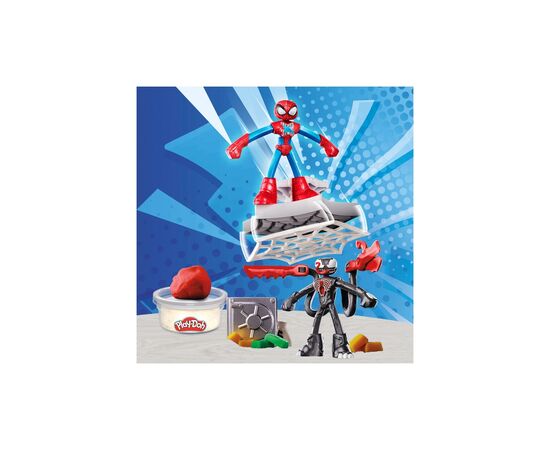 Набор для творчества Hasbro Play-Doh Marvel Пригоди героїв з масою для ліплення (G0333), изображение 10 Набор для творчества Hasbro Play-Doh Marvel Пригоди героїв з масою для ліплення (G0333), изображение 10