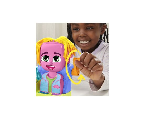 Набор для творчества Hasbro Play-Doh з пластиліном Зачіски (F8807), изображение 10 Набор для творчества Hasbro Play-Doh з пластиліном Зачіски (F8807), изображение 10