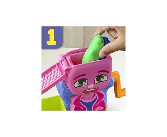 Набор для творчества Hasbro Play-Doh з пластиліном Зачіски (F8807), изображение 12 Набор для творчества Hasbro Play-Doh з пластиліном Зачіски (F8807), изображение 12