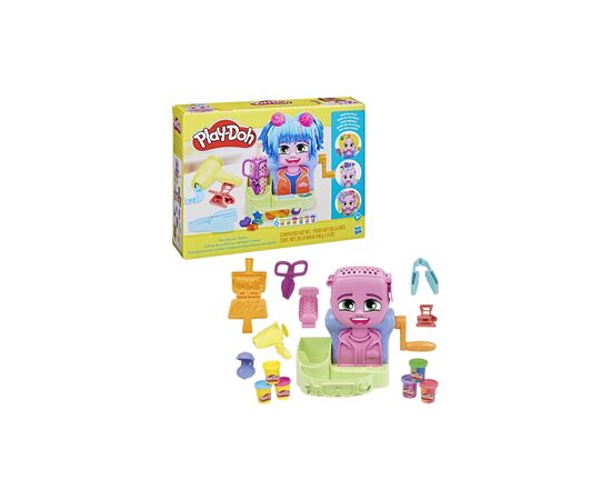 Набор для творчества Hasbro Play-Doh з пластиліном Зачіски (F8807), изображение 4 Набор для творчества Hasbro Play-Doh з пластиліном Зачіски (F8807), изображение 4