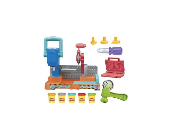 Набор для творчества Hasbro Play-Doh Верстак для штампування та розпилювання (F9141), изображение 3 Набор для творчества Hasbro Play-Doh Верстак для штампування та розпилювання (F9141), изображение 3