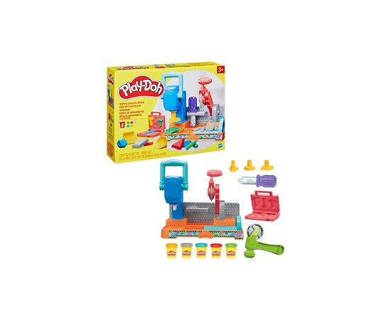 Набір для творчості Hasbro Play-Doh Верстак для штампування та розпилювання (F9141)