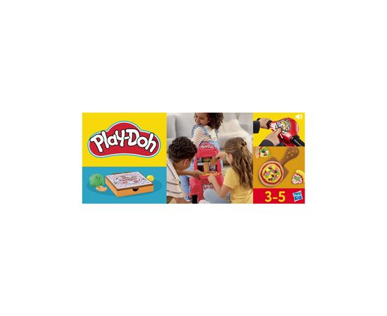 Набор для творчества Hasbro Play-Doh Іграшковий скутер для доставки піци (F8803), изображение 9 Набор для творчества Hasbro Play-Doh Іграшковий скутер для доставки піци (F8803), изображение 9