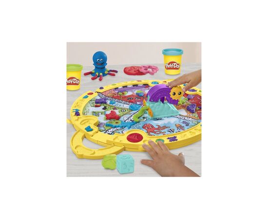 Набор для творчества Hasbro Play-Doh зі складним килимком для зберігання (F9143), изображение 10 Набор для творчества Hasbro Play-Doh зі складним килимком для зберігання (F9143), изображение 10