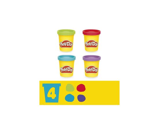 Набор для творчества Hasbro Play-Doh зі складним килимком для зберігання (F9143), изображение 8 Набор для творчества Hasbro Play-Doh зі складним килимком для зберігання (F9143), изображение 8