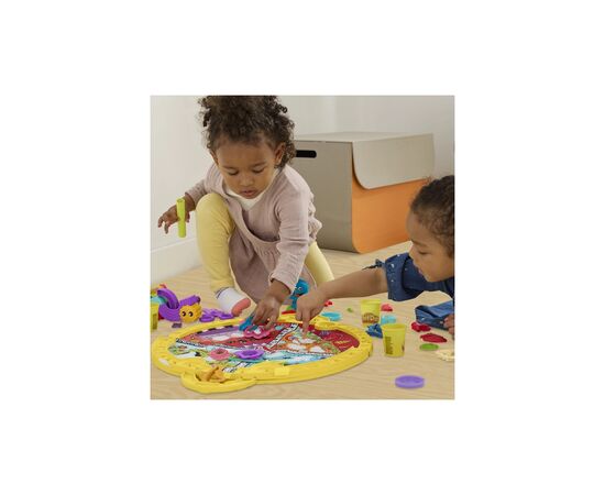 Набор для творчества Hasbro Play-Doh зі складним килимком для зберігання (F9143), изображение 9 Набор для творчества Hasbro Play-Doh зі складним килимком для зберігання (F9143), изображение 9