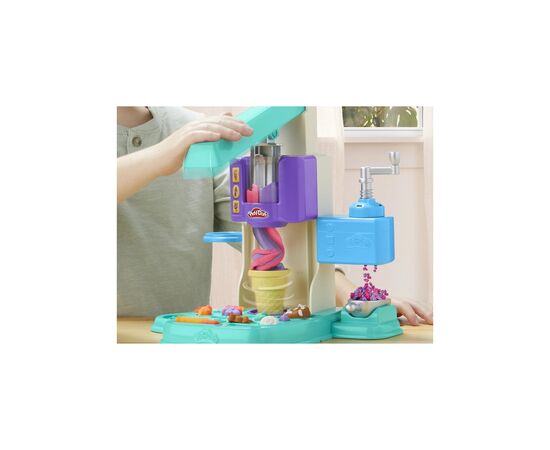 Набор для творчества Hasbro Play-Doh Райдужний вихор морозива (G0028), изображение 10 Набор для творчества Hasbro Play-Doh Райдужний вихор морозива (G0028), изображение 10
