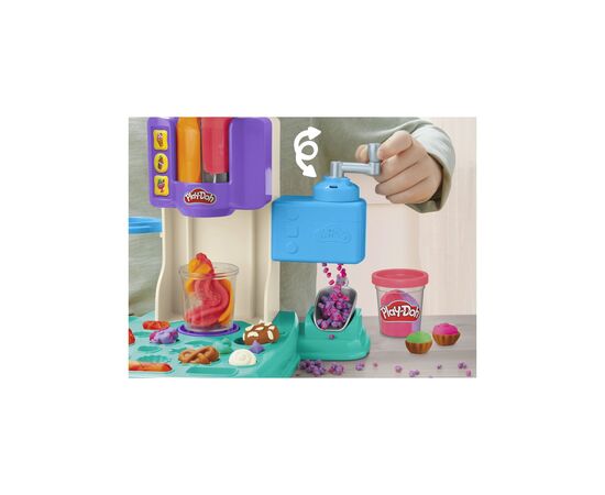 Набор для творчества Hasbro Play-Doh Райдужний вихор морозива (G0028), изображение 11 Набор для творчества Hasbro Play-Doh Райдужний вихор морозива (G0028), изображение 11