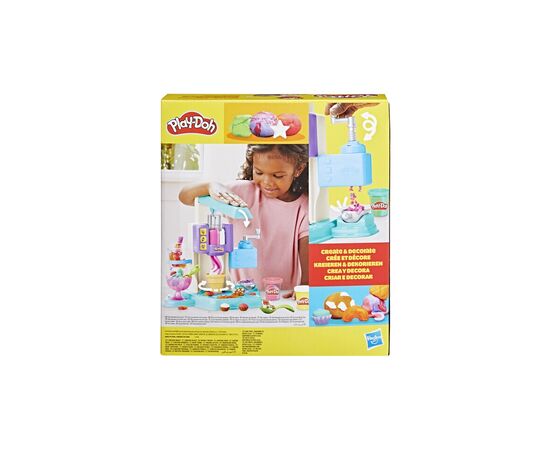 Набор для творчества Hasbro Play-Doh Райдужний вихор морозива (G0028), изображение 7 Набор для творчества Hasbro Play-Doh Райдужний вихор морозива (G0028), изображение 7