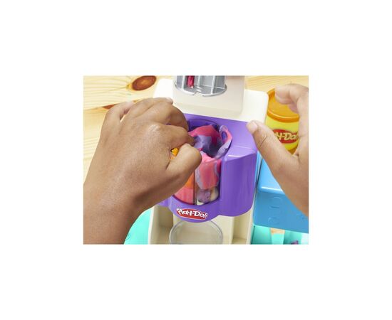 Набор для творчества Hasbro Play-Doh Райдужний вихор морозива (G0028), изображение 9 Набор для творчества Hasbro Play-Doh Райдужний вихор морозива (G0028), изображение 9