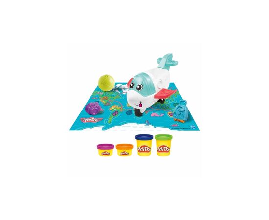 Набор для творчества Hasbro Play-Doh з пластиліном Літак-дослідник (F8804), изображение 2 Набор для творчества Hasbro Play-Doh з пластиліном Літак-дослідник (F8804), изображение 2