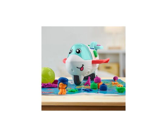 Набор для творчества Hasbro Play-Doh з пластиліном Літак-дослідник (F8804), изображение 3 Набор для творчества Hasbro Play-Doh з пластиліном Літак-дослідник (F8804), изображение 3