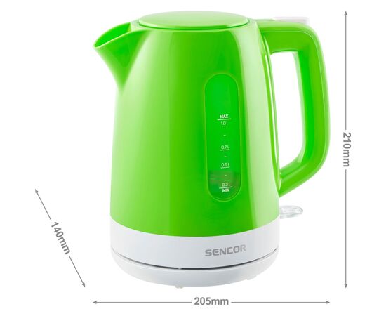 Электрочайник Sencor SWK 1021GR (SWK1021GR), изображение 5 Электрочайник Sencor SWK 1021GR (SWK1021GR), изображение 5