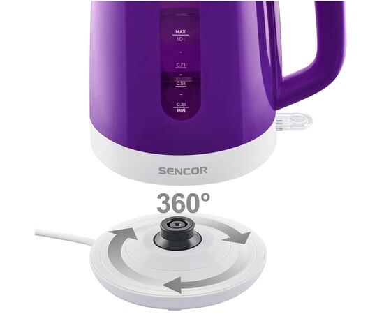 Електрочайник Sencor SWK 1025VT (SWK1025VT), зображення 4 Електрочайник Sencor SWK 1025VT (SWK1025VT), зображення 4