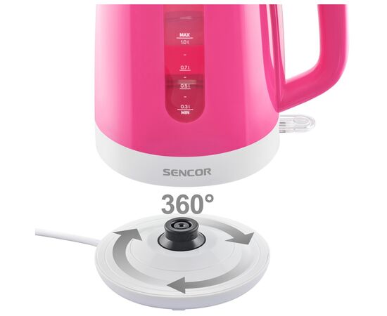 Электрочайник Sencor SWK 1028RS (SWK1028RS), изображение 10 Электрочайник Sencor SWK 1028RS (SWK1028RS), изображение 10