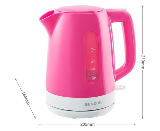 Электрочайник Sencor SWK 1028RS (SWK1028RS), изображение 8 Электрочайник Sencor SWK 1028RS (SWK1028RS), изображение 8