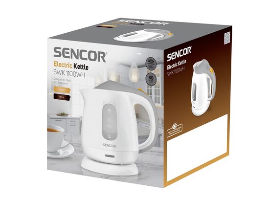 Электрочайник Sencor SWK 1100WH (SWK1100WH), изображение 5 Электрочайник Sencor SWK 1100WH (SWK1100WH), изображение 5