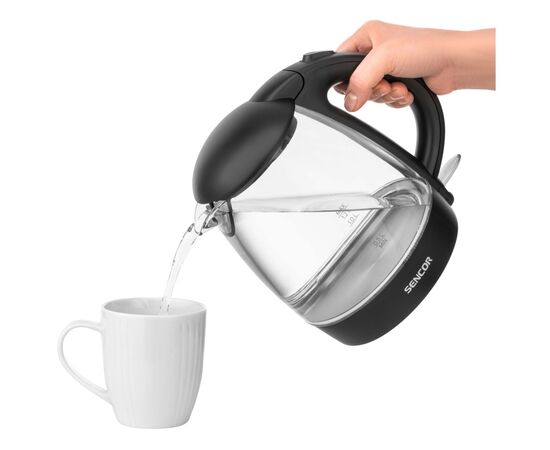 Электрочайник Sencor SWK 2300BK (SWK2300BK), изображение 5 Электрочайник Sencor SWK 2300BK (SWK2300BK), изображение 5