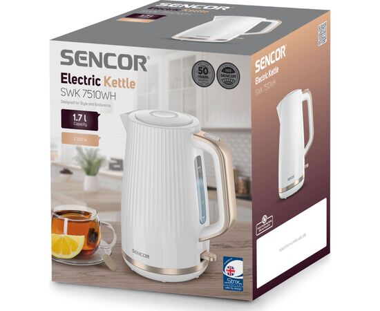Электрочайник Sencor SWK 7510WH (SWK7510WH), изображение 3 Электрочайник Sencor SWK 7510WH (SWK7510WH), изображение 3