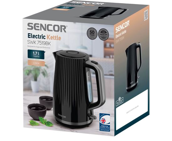 Электрочайник Sencor SWK 7519BK (SWK7519BK), изображение 2