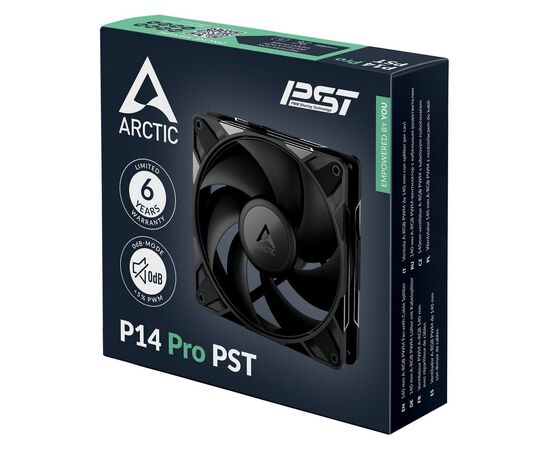 Кулер для корпуса Arctic P14 PRO PST (ACFAN00314A), изображение 6 Кулер для корпуса Arctic P14 PRO PST (ACFAN00314A), изображение 6