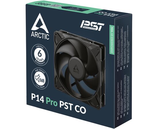 Кулер для корпуса Arctic P14 PRO PST CO (ACFAN00316A), изображение 5 Кулер для корпуса Arctic P14 PRO PST CO (ACFAN00316A), изображение 5