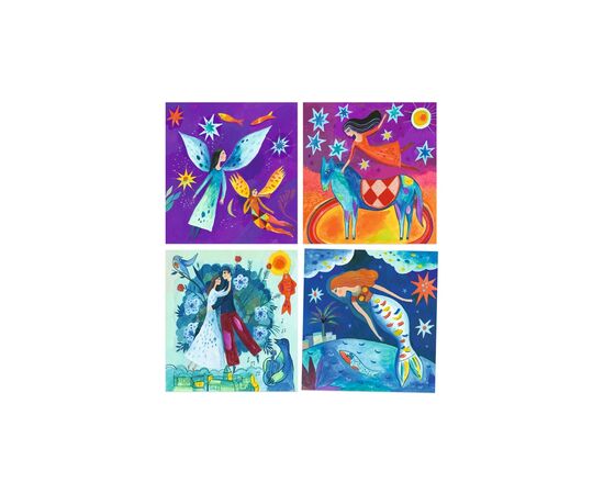 Набір для творчості Djeco Художній комплект для малювання "Уві сні" (DJ09380), зображення 3 Набір для творчості Djeco Художній комплект для малювання "Уві сні" (DJ09380), зображення 3