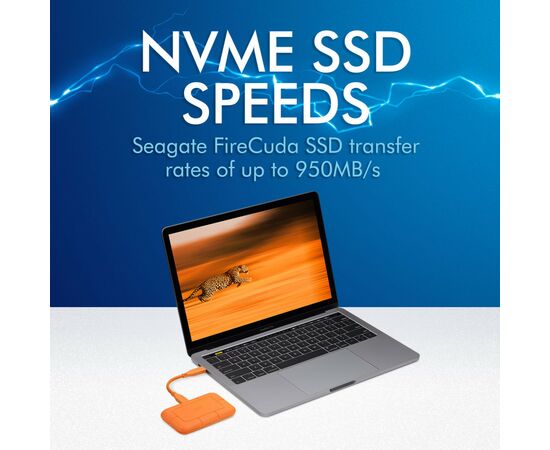 Накопичувач SSD USB 3.1 500GB LaCie (STHR500800), зображення 4