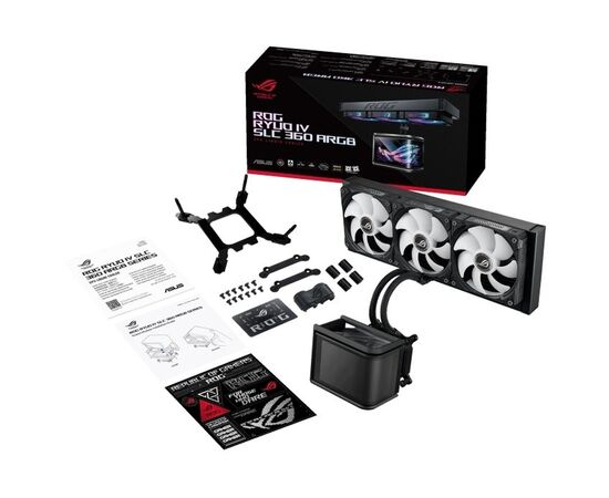 Система рідинного охолодження ASUS ROG-RYUO-IV-SLC-360-ARGB (90RC0151-B0EAY0), зображення 12 Система рідинного охолодження ASUS ROG-RYUO-IV-SLC-360-ARGB (90RC0151-B0EAY0), зображення 12