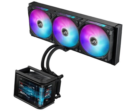Система рідинного охолодження ASUS ROG-RYUO-IV-SLC-360-ARGB (90RC0151-B0EAY0), зображення 2 Система рідинного охолодження ASUS ROG-RYUO-IV-SLC-360-ARGB (90RC0151-B0EAY0), зображення 2