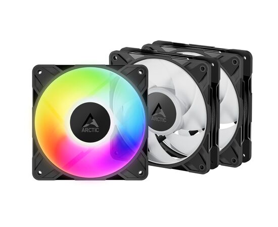 Кулер для корпуса Arctic P12 PRO A-RGB 3PCS (ACFAN00310A)